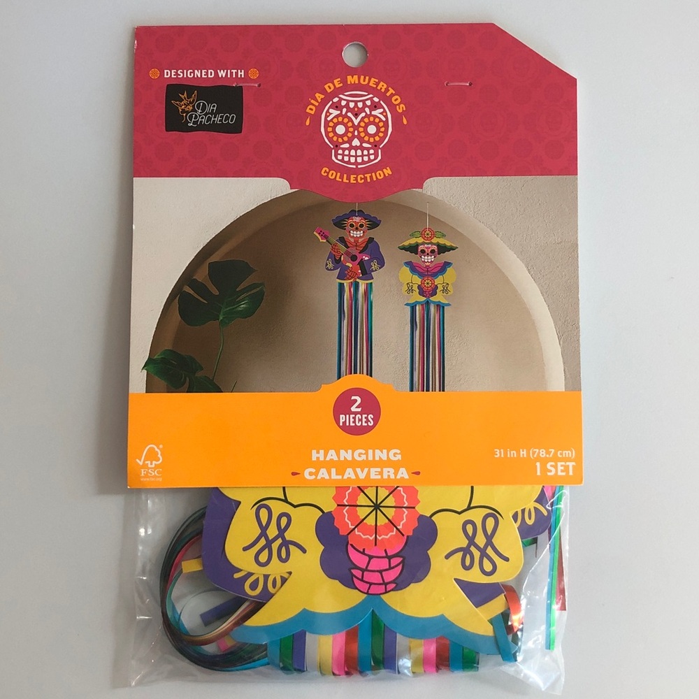 Día de Muertos nwt Hanging Calavera Set